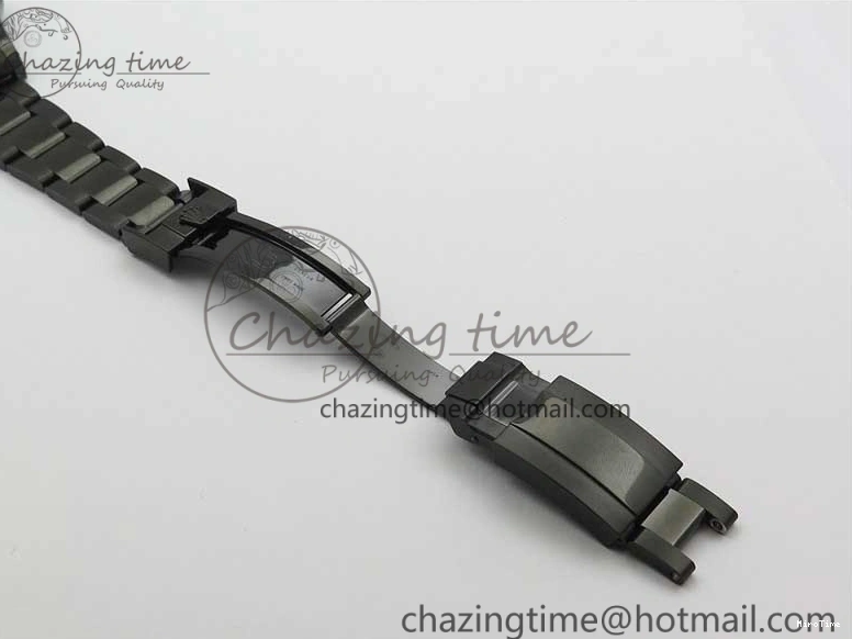 MiroTime 0901 EasyCare Yacht-Master 116622 DLC VRF Best Edition Black Dial on DLC Bracelet VR 2918